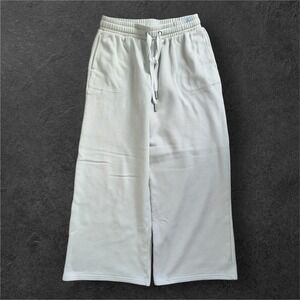 Savage X Fenty Sweatpants Womens Medium Light Blue Wide Leg Lounge Pants